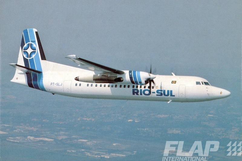 PT-SLJ / Fokker 50 / Rio-Sul