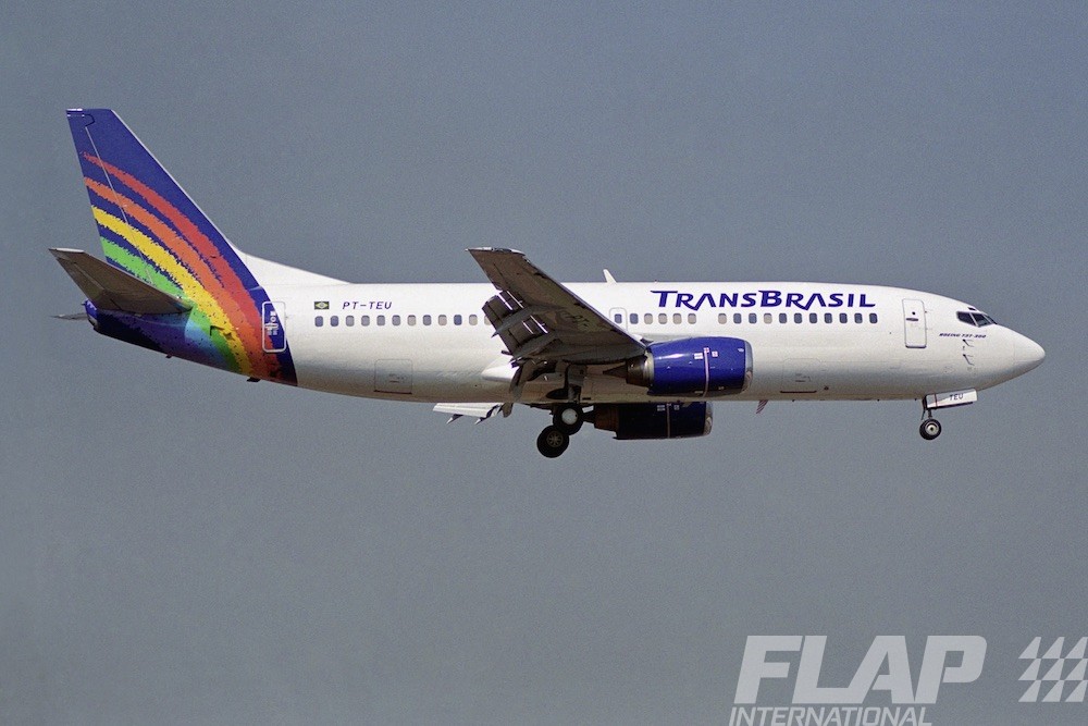 PT-TEU / Boeing 737-300 / TransBrasil