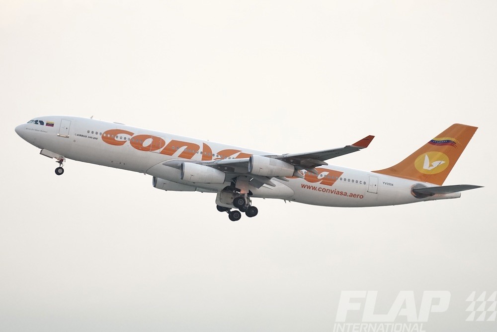 YV3554 / A340-200 / Conviasa