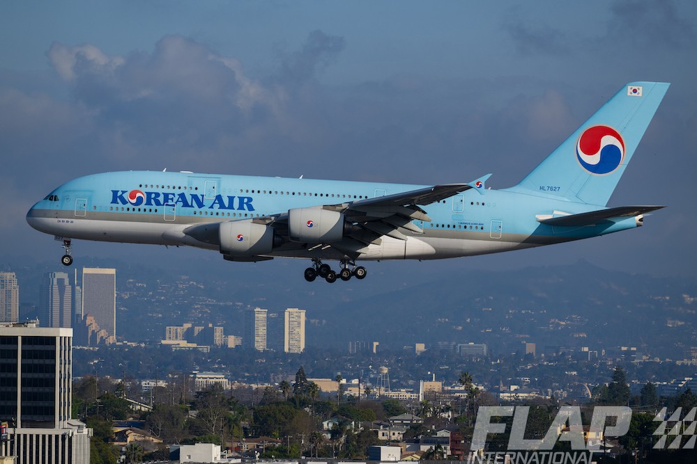 HL7627 / A380 / Korean Air